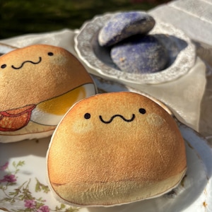 Pandesal Plushie Keychain - Etsy