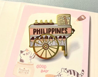Pin de Filipinas - Pin de esmalte duro de Filipinas