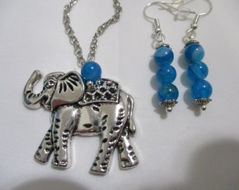 Good Luck Fortune Wisdom Elephant Talisman Wood Elephant Pendant Necklace Bohemia Necklace JewelryEthnic Style Long Necklace