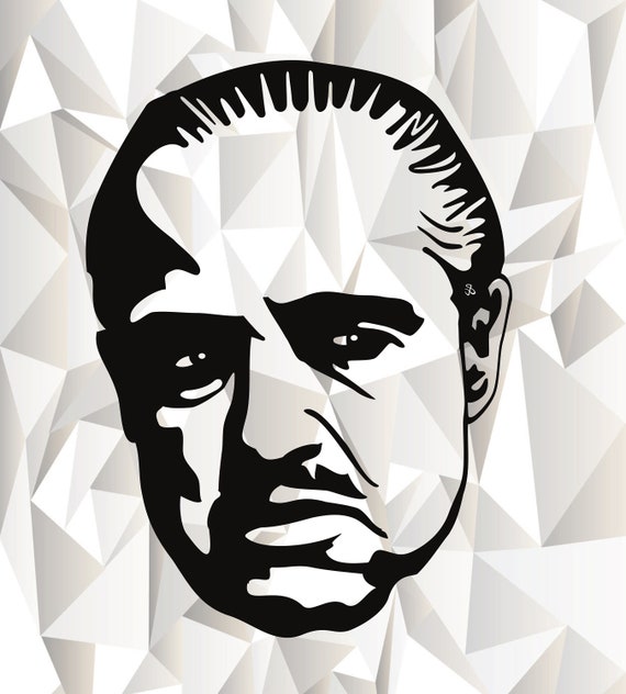 Download The Godfather Don Vito Corleone SVG Clipart Vito Corleone ...