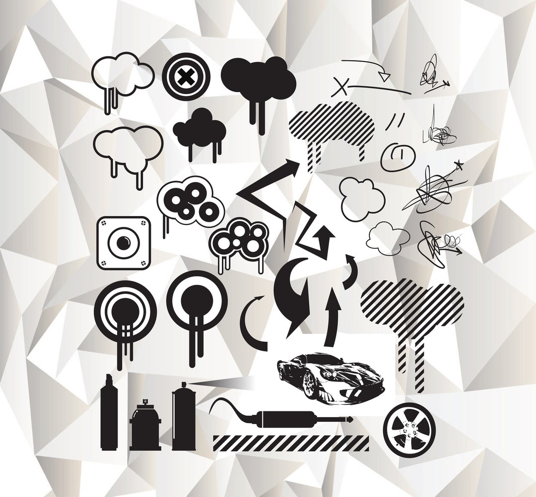 Urban Bundle SVG, Urban Bundle Clipart, Urban Bundle Cut Files for