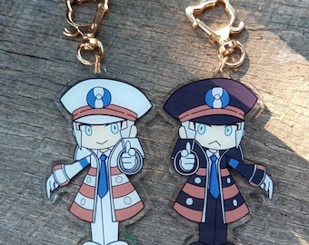 Ingo and Emmet Double Sided Keychains