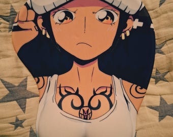 Female Pirate Oppai Mousepad