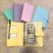 Cash Envelope Book, Budget Book, Budgeting Book, Saving Money, Budget Binder, Cash Envelope System, Leather Binder, Cash Binder