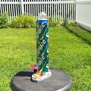 Sprite Lighthouse - Hand Made out of Aluminum Cans