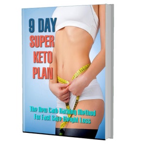 9 Day Keto Diet Success Formula (Ebook/digital download)