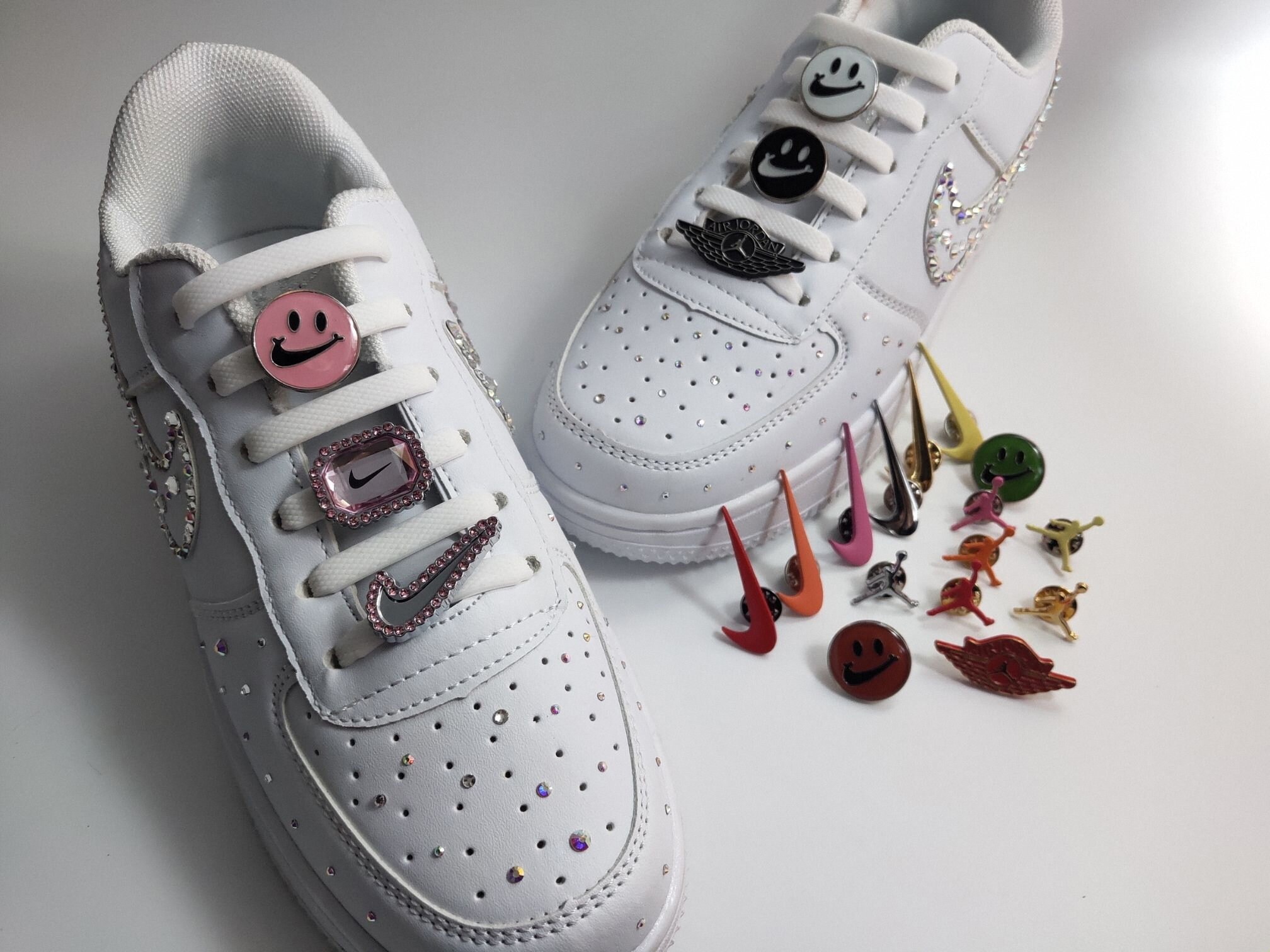 Lace locks af1 shoes sneakers accessory shoelaces pins air Etsy