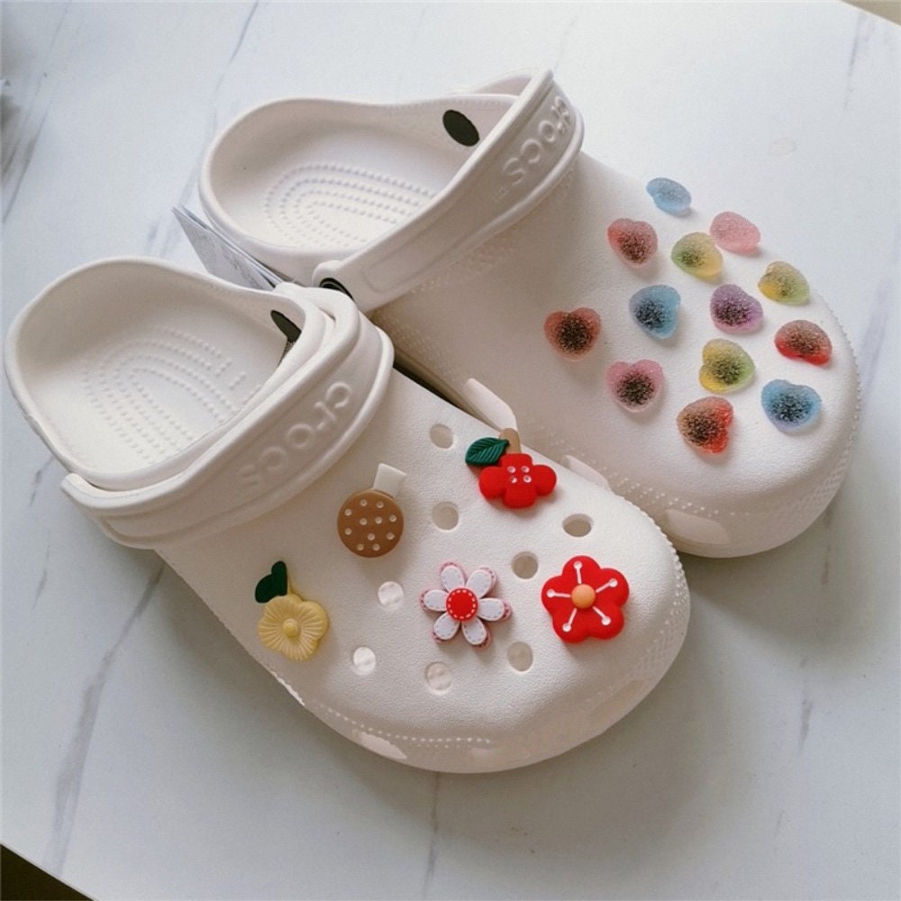 Croc charms set croc shoe charms for girls adult teens Etsy