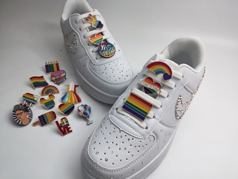 Lace locks af1 shoes sneakers accessory shoelaces pins air