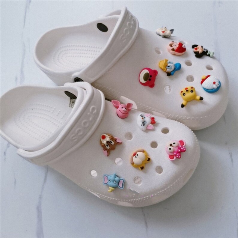 Cute croc charms for girls boys kids adult shoe decoration Etsy