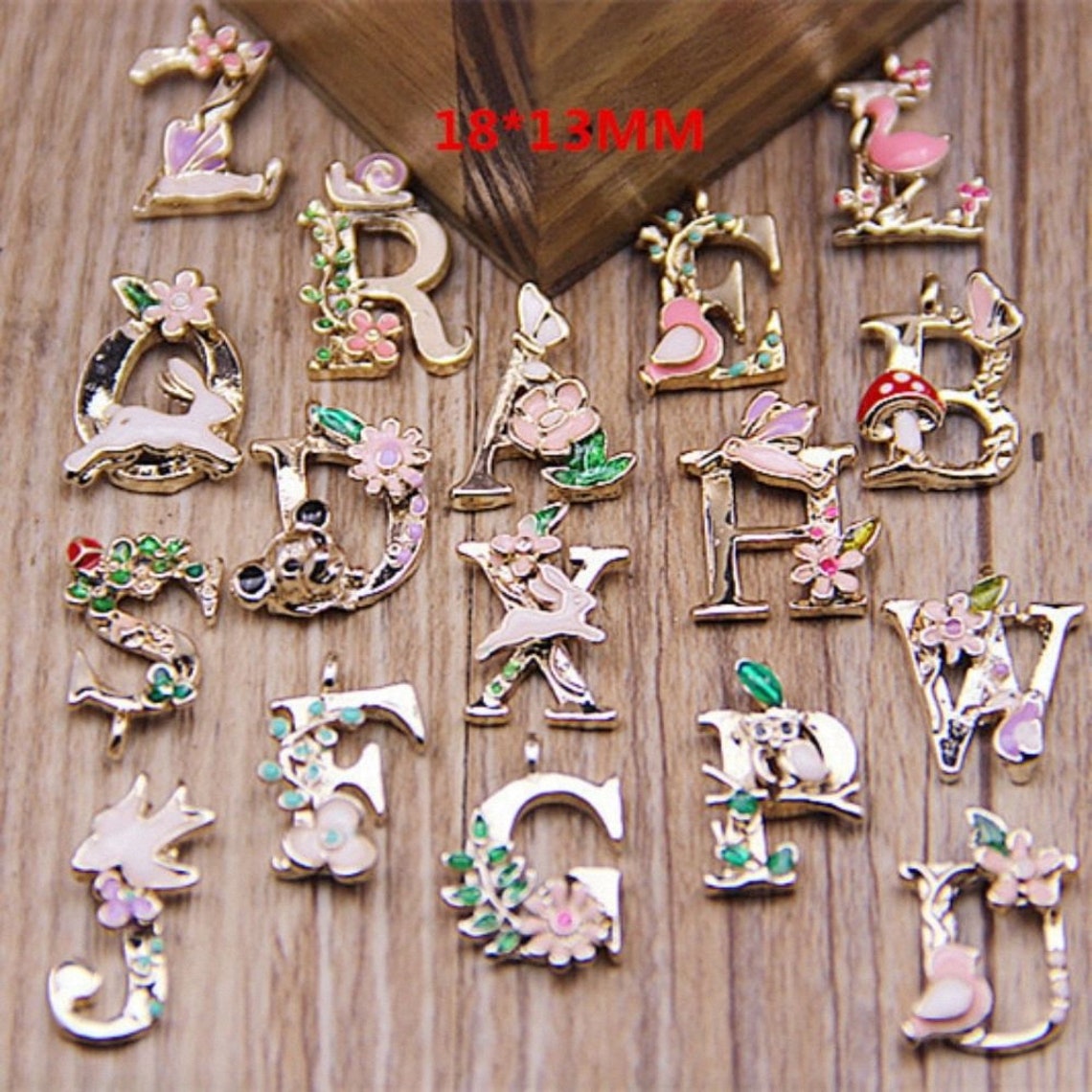 Croc charms letters personalized name shoe charms for girls Etsy