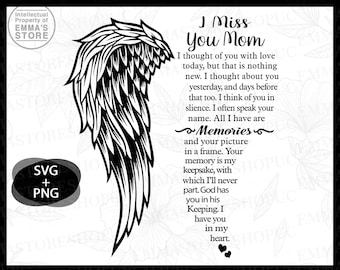 Free Free Mom Memorial Svg 612 SVG PNG EPS DXF File