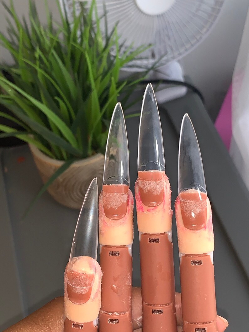 XXL universal stiletto nail tips | Etsy