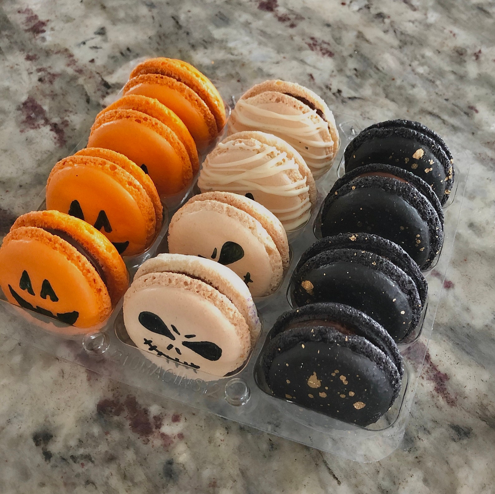 Halloween Macarons Halloween Macarons