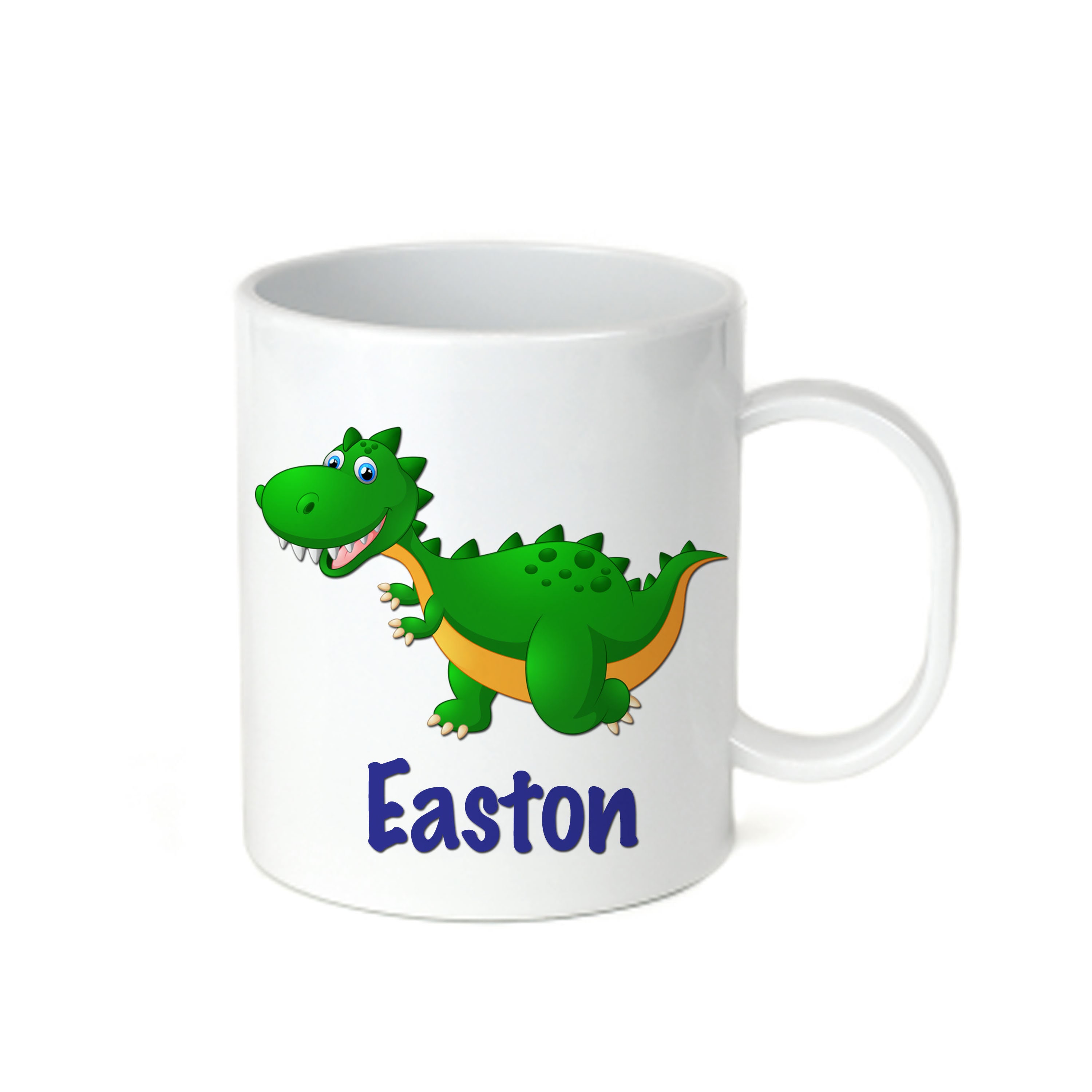 Kids Personalized Dinosaur Mug Etsy
