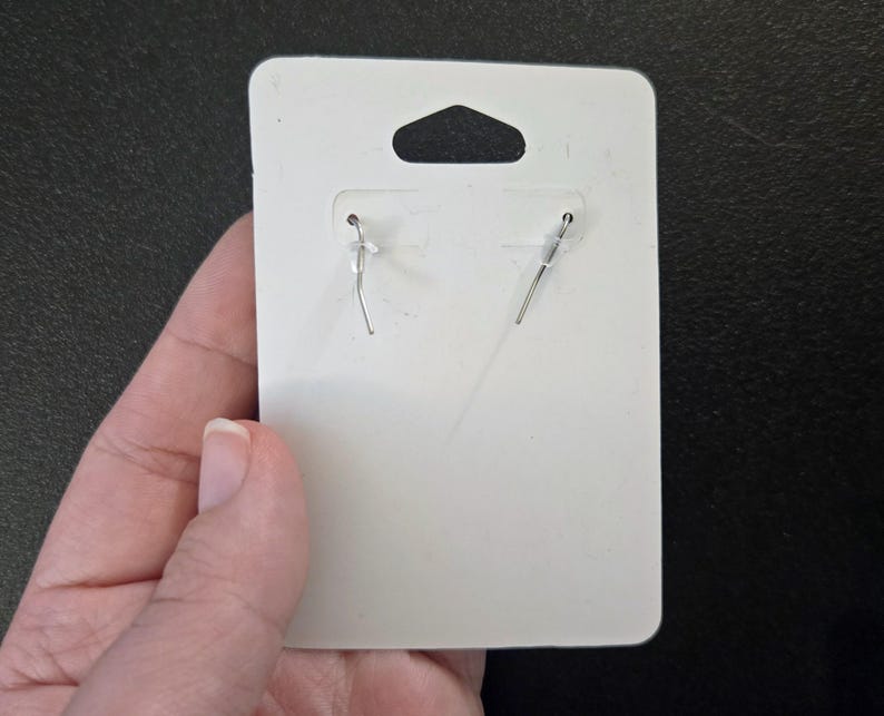 Sparkling Guardian Angel Drop Earrings image 3