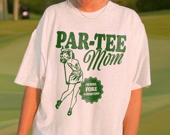 T-shirt golfmoeder | Shirt golfer voor moeder Golfshirt moeder shirt voor vrouwen golf moeder shirt cadeau voor golf moeder shirt leuk golf moeder shirt golfcadeaus