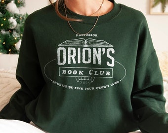 Zodiac Academy Sweatthirt | Professor Orion Book Club Darcy and Tory Vega The Ruthless Boys Solaria Darius Acrux Aer Ignis House Merch