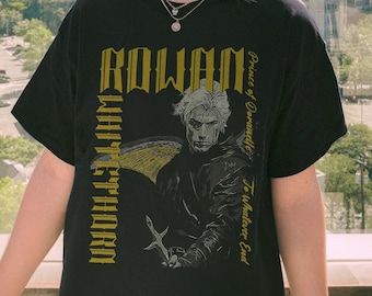 Rowan Whitethorn Shirt | Throne Of Glass Merch Aelin Galathynius Terrasen SJM Merch ACOTAR Universe Romantasy Merch Bookish Gifts Fantasy