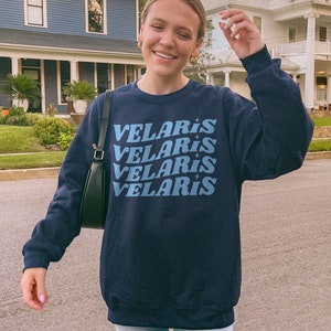 Velaris Night Court ACOTAR Sweatshirt - Sarah J Maas Licensed Merch Rhysand Feyre Court Of Dreams Cassian House Of Wind Crescent City TOG