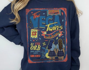 Zodiac Academy Sweatshirt | Vega Twins Darcy Tory Concert Solaria Ruthless Boys Merch Lance Orion Pitball Celestial Heirs Ignis Aer Darius