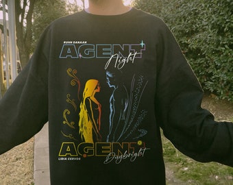 Ruhn Danaan Sweatshirt | Crescent City Merch Agent Night Lidia Cervos Bryce Quinlan Hunt Athalar Licensed SJM Universe Shirt Lunathion HOFAs