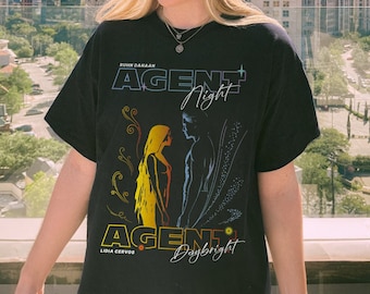 Ruhn Danaan Shirt | Crescent City Merch Agent Night Day Lidia Cervos Bryce Quinlan Hunt Athalar Licensed SJM Universe Shirt Lunathion HOFAS