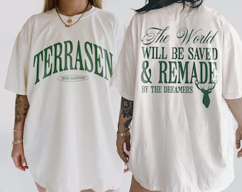 Terrasen Comfort Colors Shirt | Throne Of Glass Quote T-Shirt Aelin Galathynius Rowan Manon Licensed SJM Universe Merch Bookish Shirt Gift