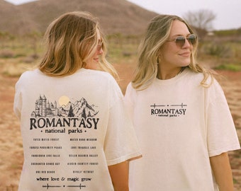 Romantasy Reader Shirt | Fantasy Romance Reader Merch Bookish Merch Book Gift For Her  ACOTAR Fourth Wing FBAA Throne Of Glass Book Lover
