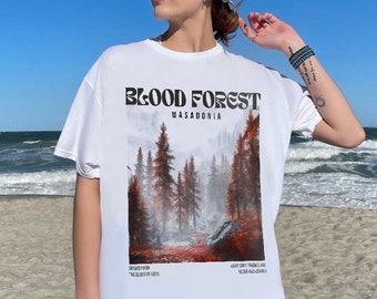 From Blood And Ash FBAA Blood Forest Aesthetic Magazine Masadonia Shirt | Jennifer L. Armentrout Atlantia Poppy Casteel Kieran Spessa's End
