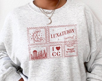 Crescent City Sweatshirt | Lunathion Shirt Bryce Quinlan Hunt Athalar Ruhn Danaan Light It Up Lehabah Umbra Mortis Licensed SJM Merch ACOTAR