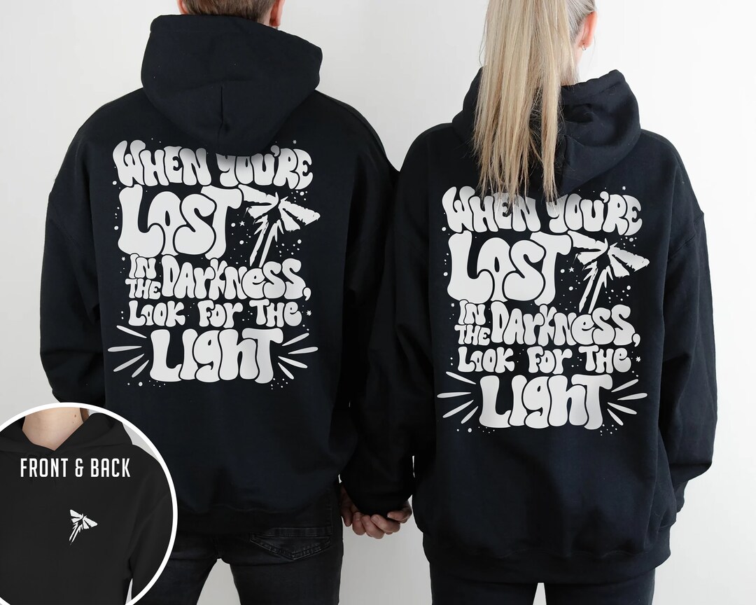 The Last of Us Hoodie TLOU Look for the Light Sweatshirt Pedro Pascal ...