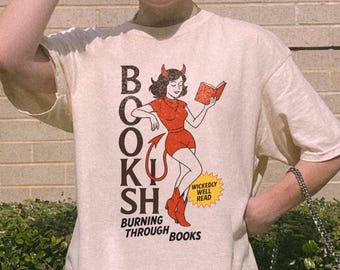 Camiseta de amante de los libros, camiseta de lector, camiseta de lector, camiseta de libros de romance oscuro, camiseta divertida de lector, camiseta de chicas atractivas, regalos para clubes de lectura, camiseta obscena