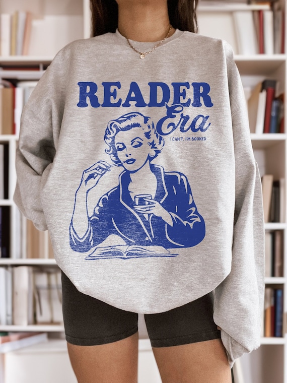 Reader Era Bookish Sweatshirt | Book Lover Hoodie, Dark Romance Enemies To Lover Book Club Shirt Bookish Gift for Romance Reader Smut Slut