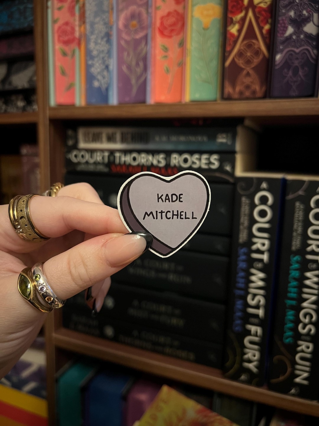 Leigh Rivers Inspired Kade Mitchell Edge of Darkness Love Heart Sticker ...