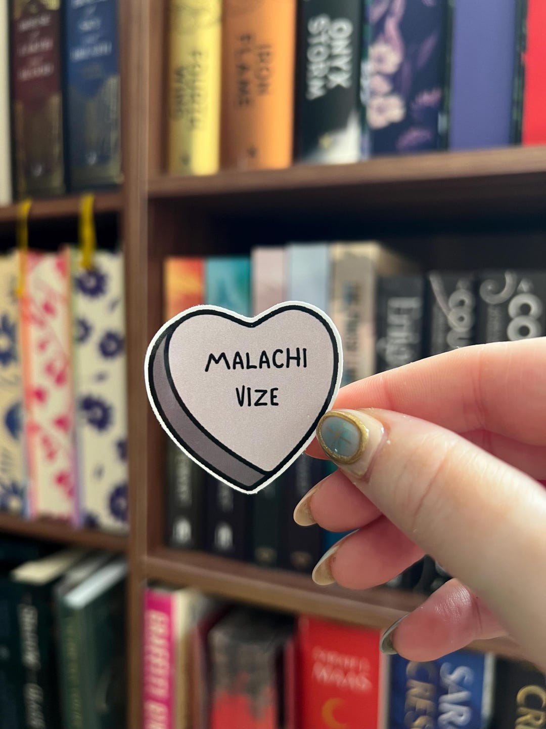 Leigh Rivers Inspired Malachi Vize Little Stranger Love Heart Sticker ...