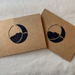 Jeu de cartes à imprimé lino lin des fêtes : lot de 2 - Noir