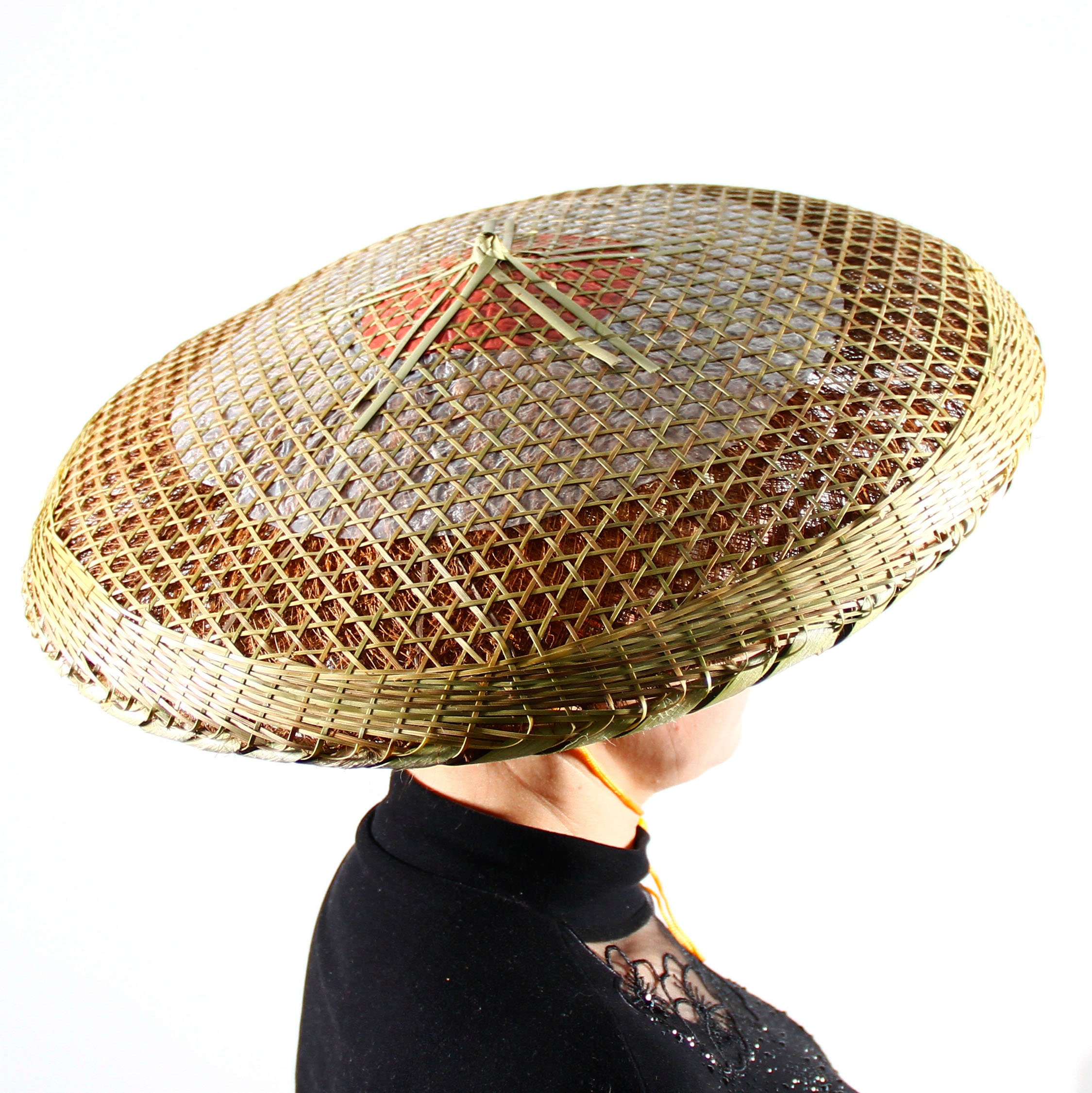 Chapeau japonais en bambou chapeau de samouraï Cosplay chapeau asiatique  cône Dia. 19.7 / 5 Profondeur -  Canada