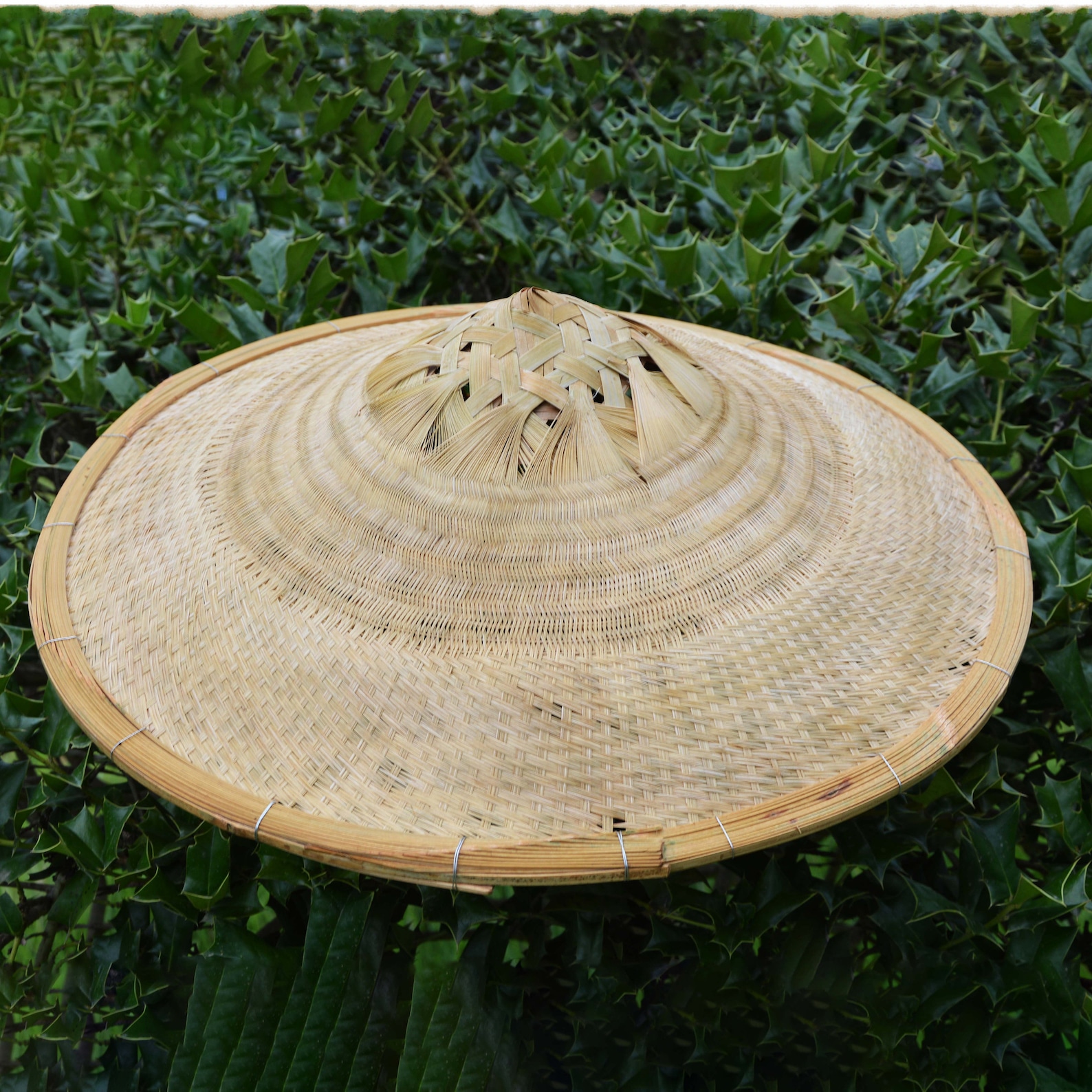 Bamboo Hat Ancient Chinese Traditional Hat Carefully Weave High Quality