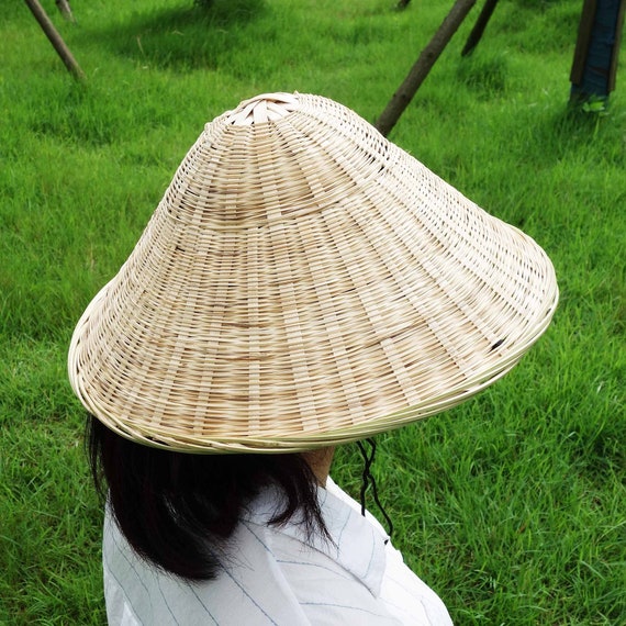 Thuisland Generaliseren Abstractie Bamboe Hoed Chinese Hoed Japanse Hoed Conische Hoed Dia - Etsy België