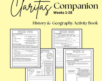 Claritas Companion Cycle 2 Activity Work Book- Weeks 1-28