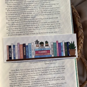 Colleen Hoover bookmark, I Just Want To Read More CoHo books, CoHo bookmark
