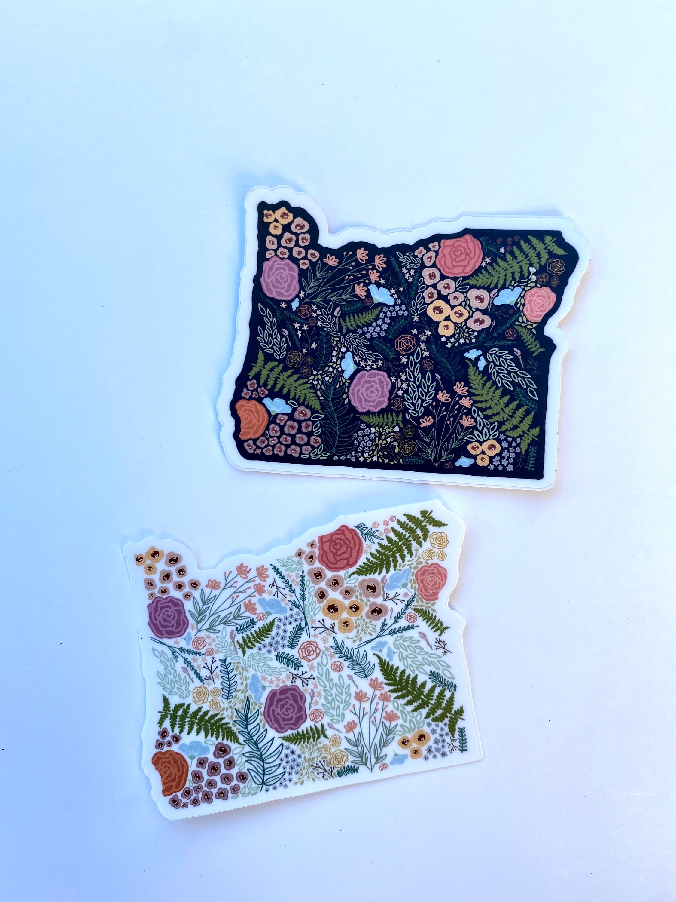 Sticker Bush Oregon Floral Oregon Sticker - Etsy