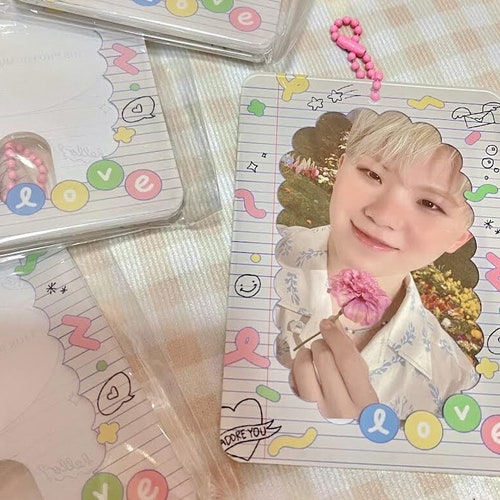 Photocard Holder Case Kpop Idol Photo Card Holder Ins Mini Etsy UK