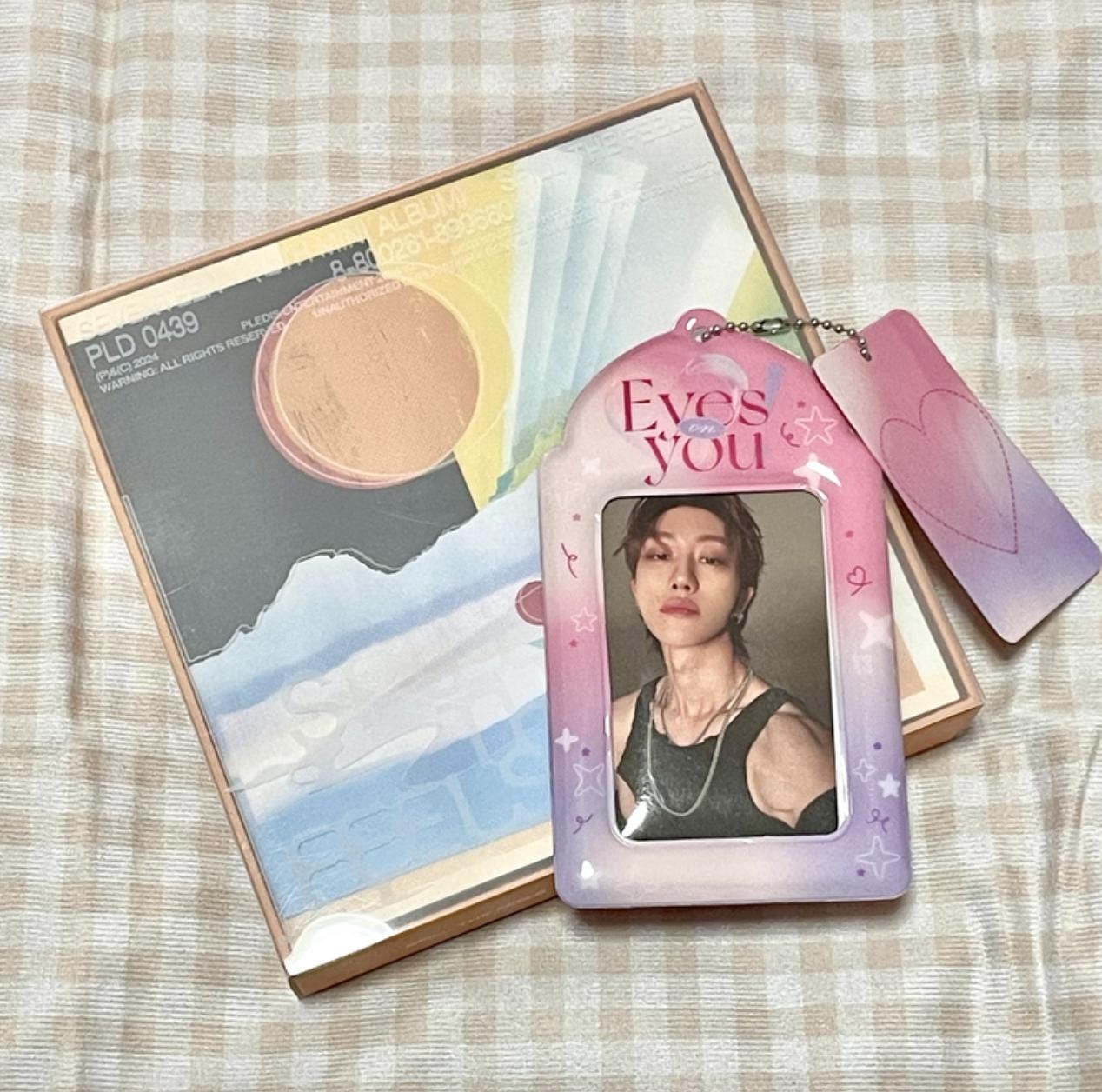 ミンギュ 3つ折りスタンドフォト Mingyu Photocard Holder - Etsy