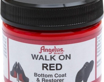 Angelus Walk On Red Sole Paint 2oz - Red Bottom Shoe Restoration Kit