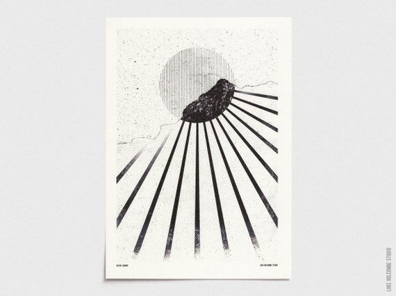 Silver Linings Art Print: A4, A3, A2