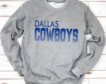 dallas cowboys off the shoulder sweatshirt