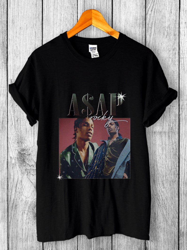 asap rocky skull shirt