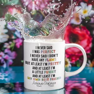 At Least I’m Pretty Amaya Mug – Viral Reality TV Gift – Funny Self-Love Mug – Pop Culture Coffee Cup island love